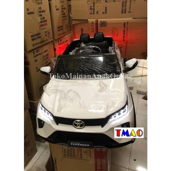 Mobil Aki Anak PMB 7588 TOYOTA Fortuner Legender 7288 Innova Venturer Mobil Anak Remote + Manual Murah-2