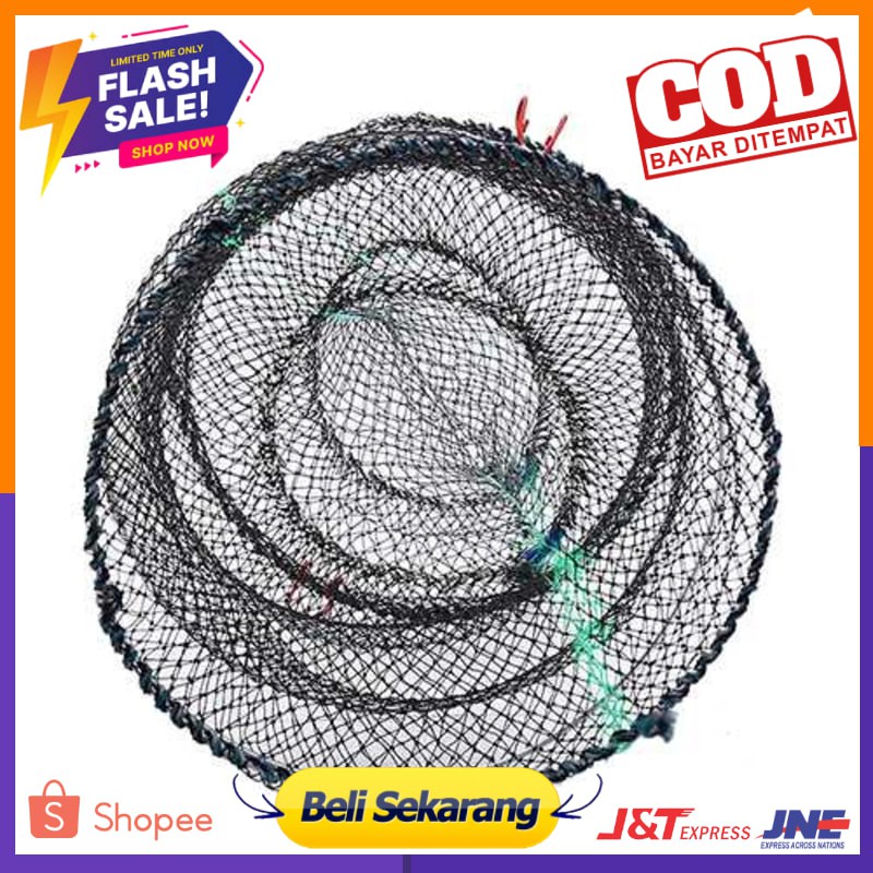 Gmarty Jaring Pancing Ikan Lobster Net Foldable 45 x 25CM - 54103