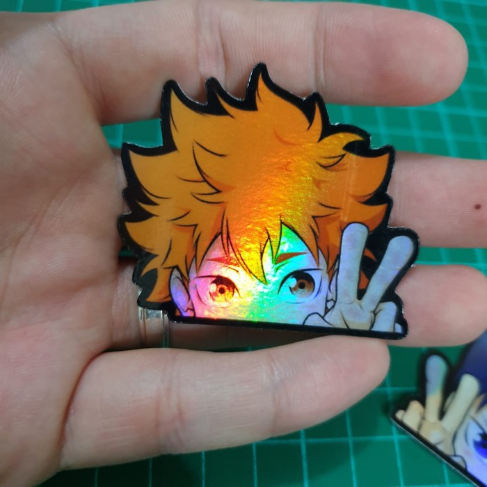 

Sticker Hologram Anime - PSH246 - Haikyuu - Hinata Shoyo