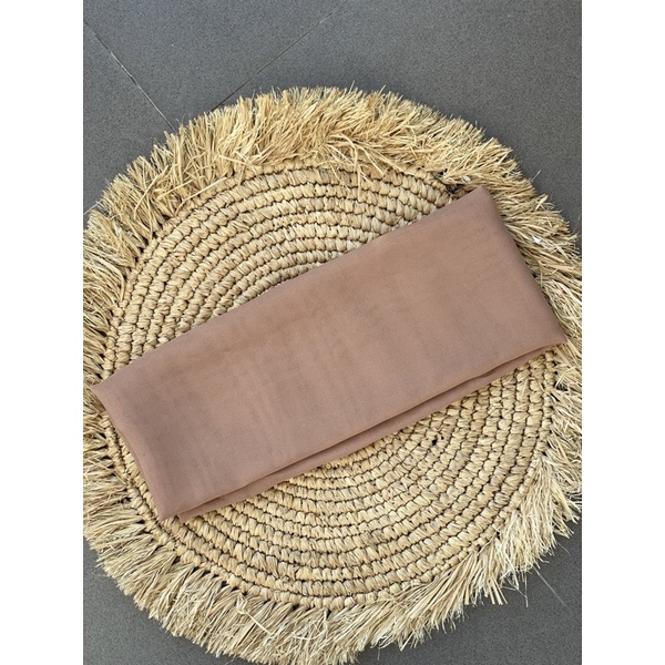 Selendang sifon Hycon/senteng-Mocca