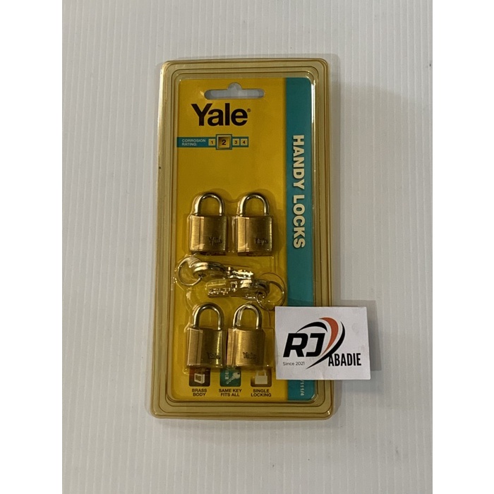 Gembok Yale Classic Series Padlock 20mm (Master Key) P110/20/111/4