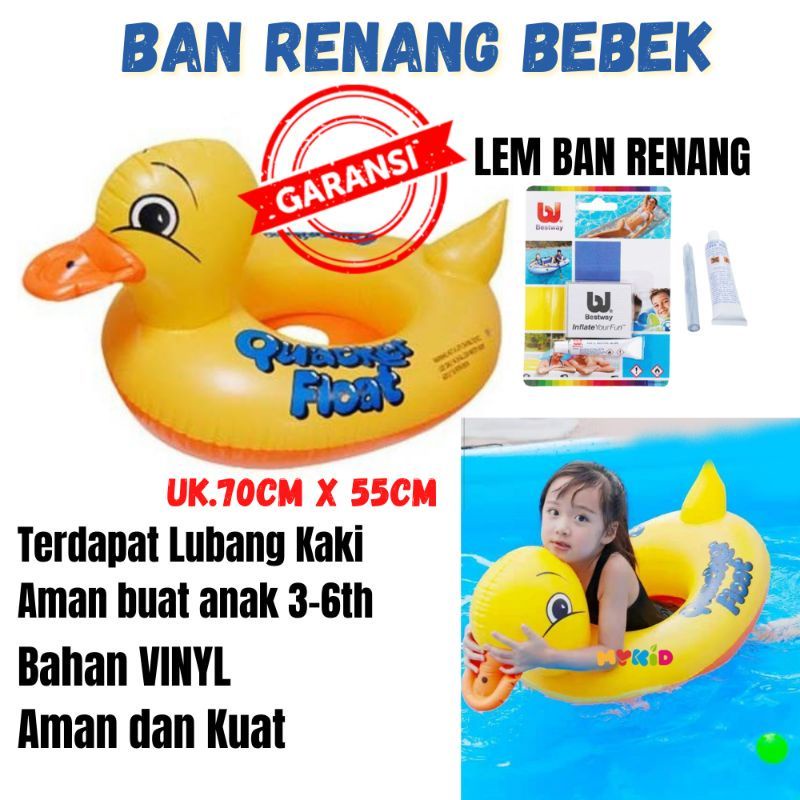 Ban Renang Bebek Anak Celana Kuning Pelampung Renang Anak Bebek