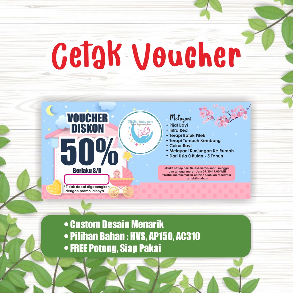 Jual CETAK BROSUR KUPON PROMOSI | Shopee Indonesia