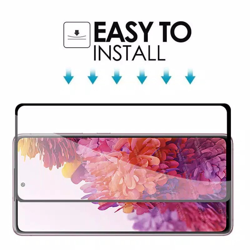 Tempered glass Samsung NOTE 10 LITE S10 LITE S20 FE A32 A52 A72 A22 S21 FE A14 M52 M32 M62 A23 A33 A53 A73 A52S S22 S23 Plus A34 A54 A24 full lem glue anti gores kaca