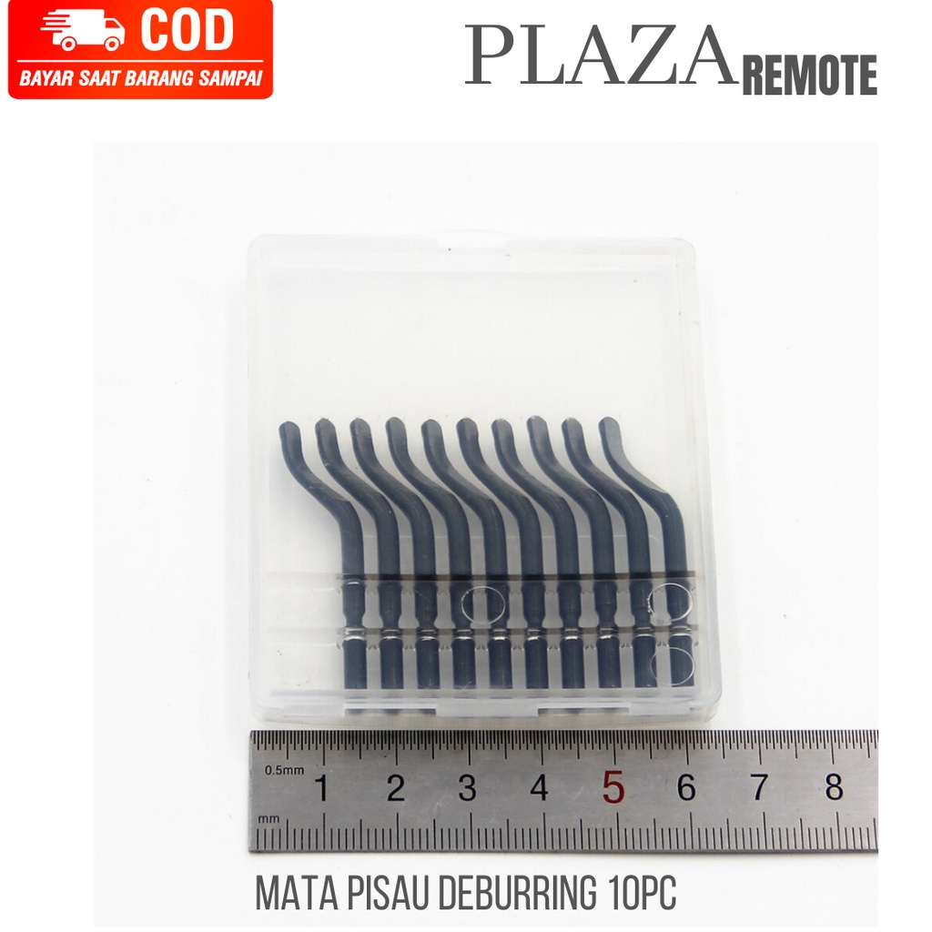MATA PISAU BLADE REFILL DEBURRING scraper TOOL ISI 10 PC