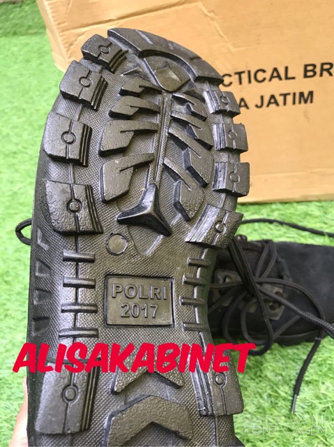 Sepatu PDL Tactical 6&quot; Resleting Jatah Brimob