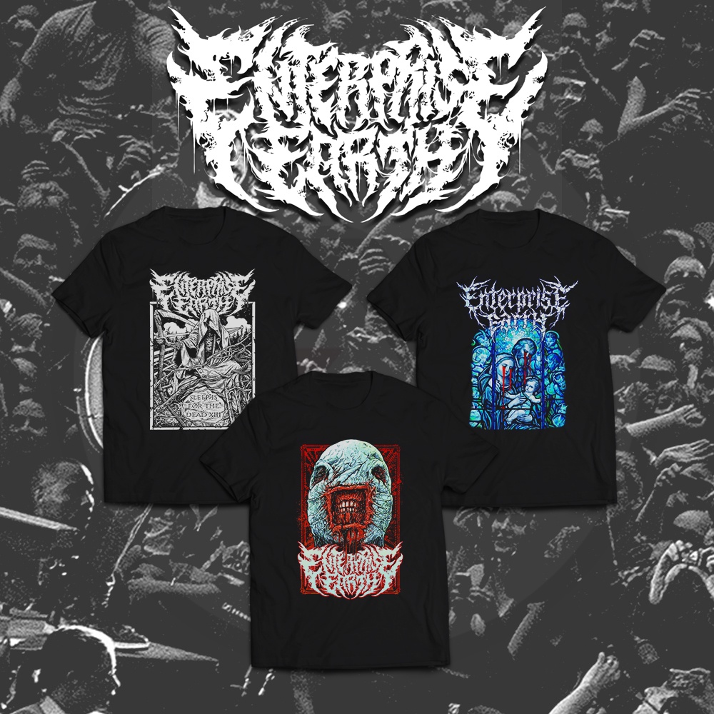 Kaos Band / T-Shirt Enterprise Earth Series / DTG Kornit