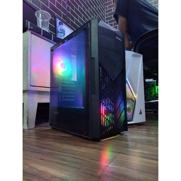 PC FULL SET | PC Rakitan i7 3770 | 16GB | SSD | HDD | Led 19 | Support Wifi