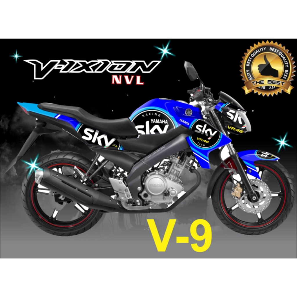 STIKER DECAL MOTOR VIXION NVL/ADVANCE/STIKER MOTOR/DECAL VIXION ADVANCE