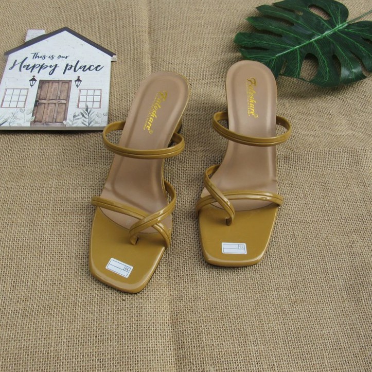 Sandal Hak Tahu Wanita Tali 5cm BG-02