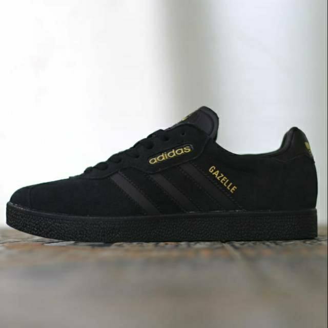Sepatu Adidas Gazelle super full black original Made in Indonesia