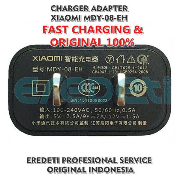 Spesial CHARGER ADAPTER XIAOMI ORIGINAL MDY-08-EH KD-001627 terbaik