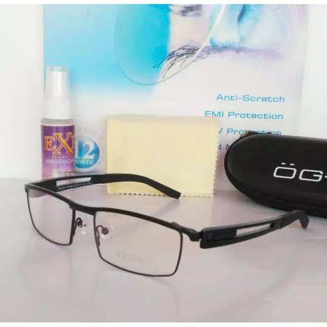 Kacamata OGA PULL FRAME.  GRATIS LENSA RADIASI (-/+)