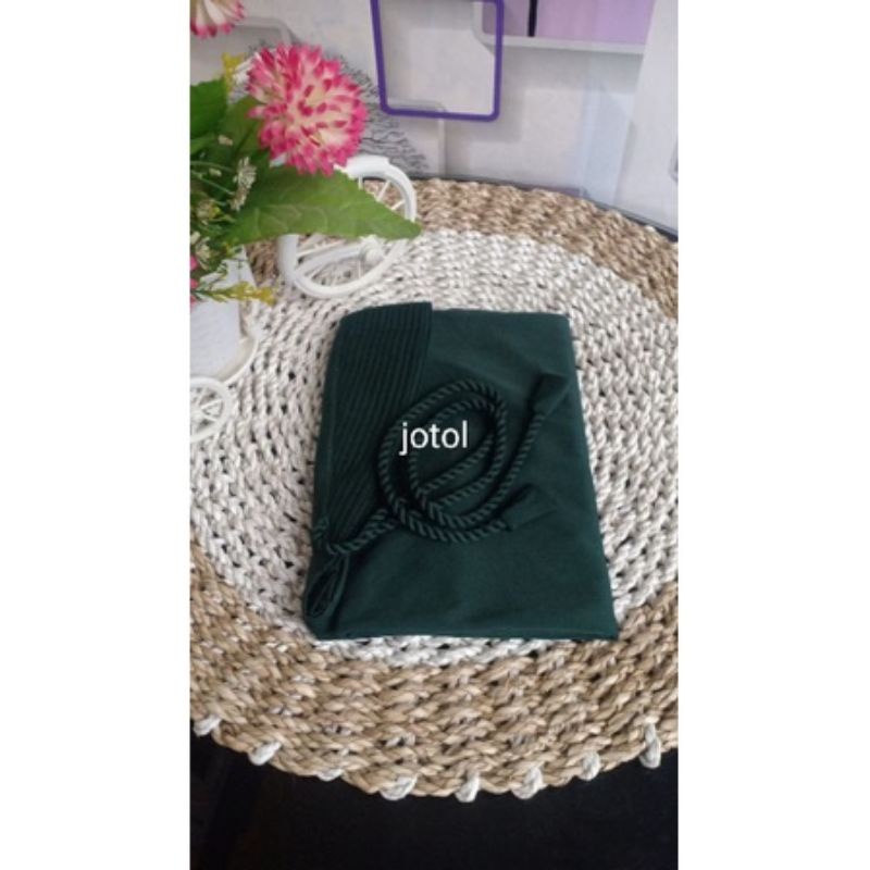 Jilbab Bergo Maryam Pet  Tali Ulir | Bergo Maryam Pet Jersey | Hijab Instan