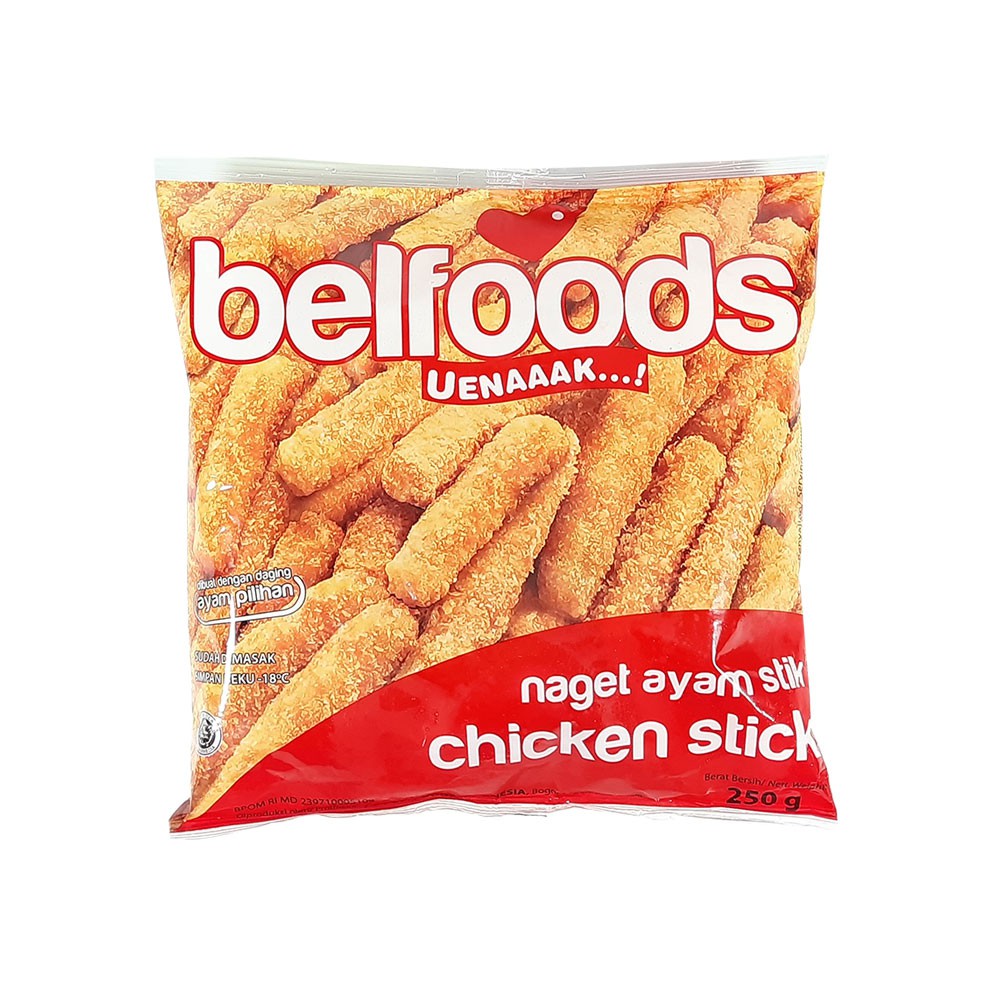 

Belfoods Uenaaak Nugget Ayam Stick 250 gr