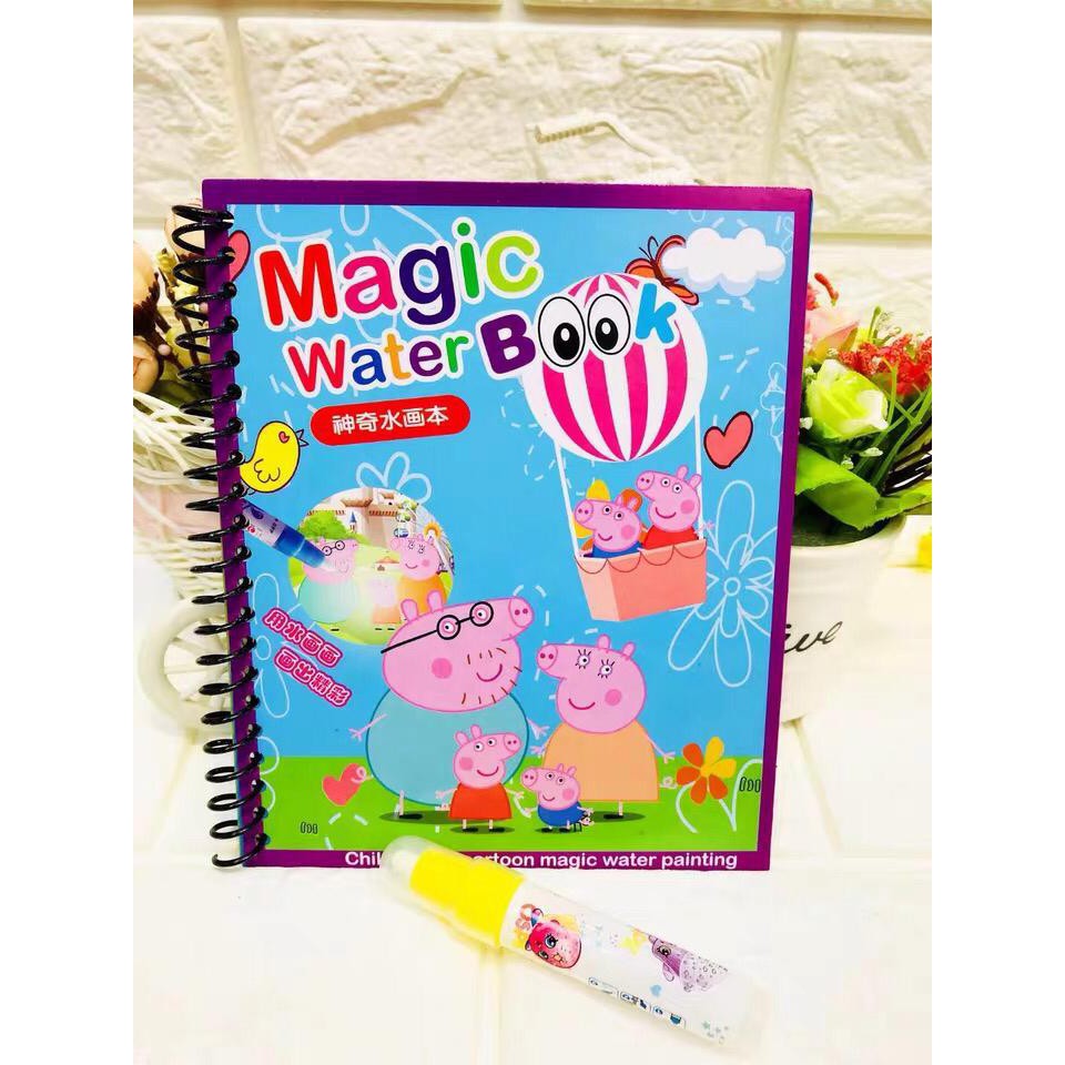 

Magic Water Book - Buku Mewarnai Water Doodle Book