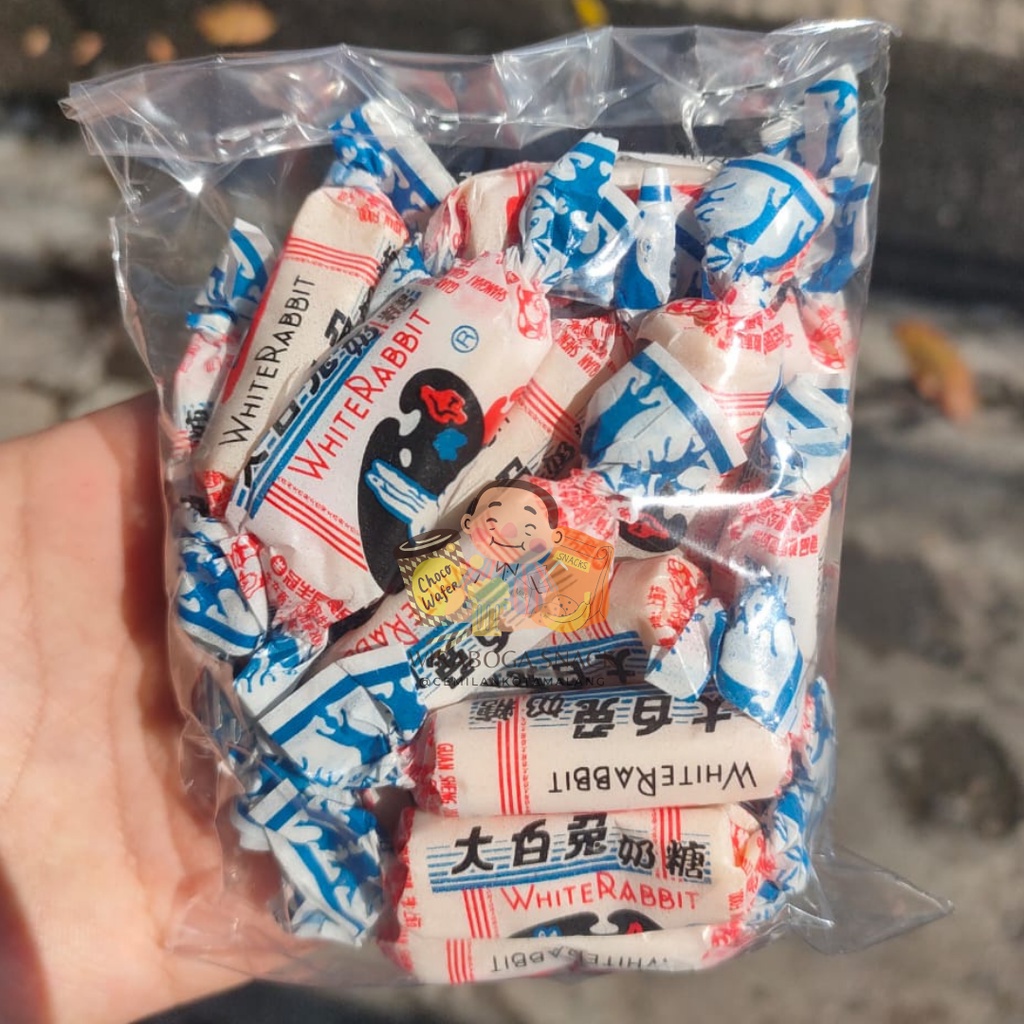 

PERMEN SUSU KELINCI WHITE RABBIT/ PERMEN SUSU enak NON-HALAL/ PERMEN SUSU JADUL KESUKAAN ANAK KECIL
