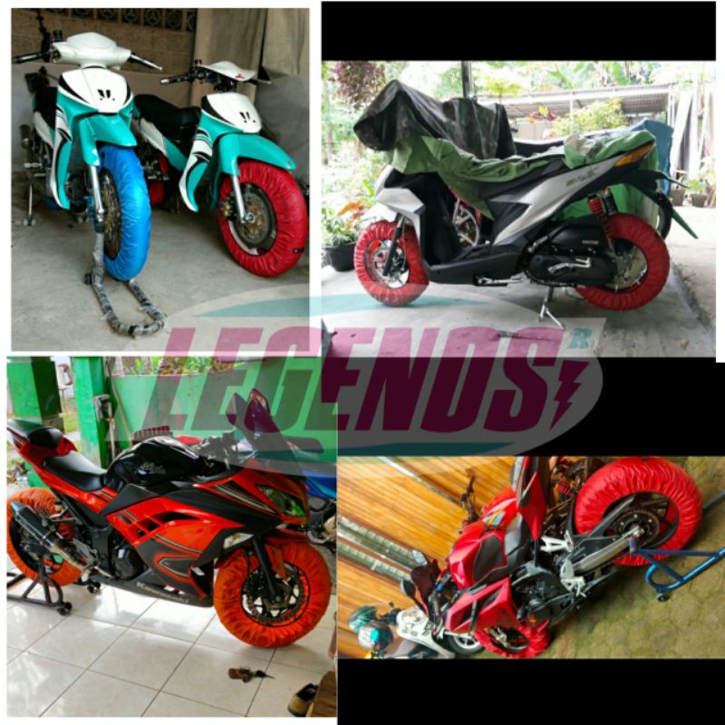 Cover Ban motor matic/sport matic/sport moge/motocros/sarung ban motor/ pelindung ban motor / New