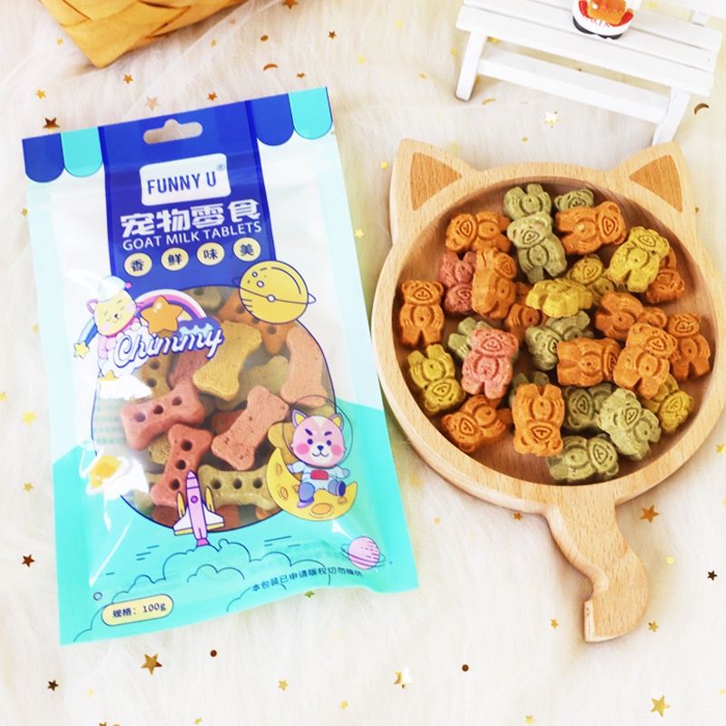 Snack Kucing Snack Hewan Peliharaan Biskuit Kucing Snack Kucing Cemilan Kucing 100g FEFARM