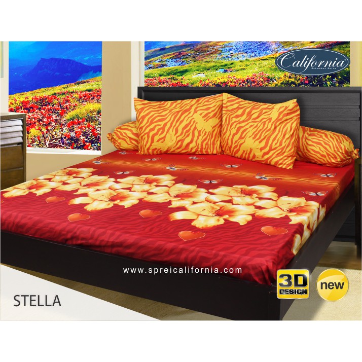 Grosir Sprei California King Motif Stella KEOdmsON8jO