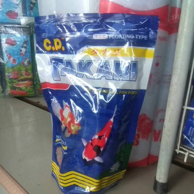 Pakan Ikan Makanan Ikan Pellet Ikan Takari 500gr size 5 mm