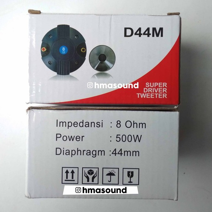 Driver Tweeter Black Spider D44M