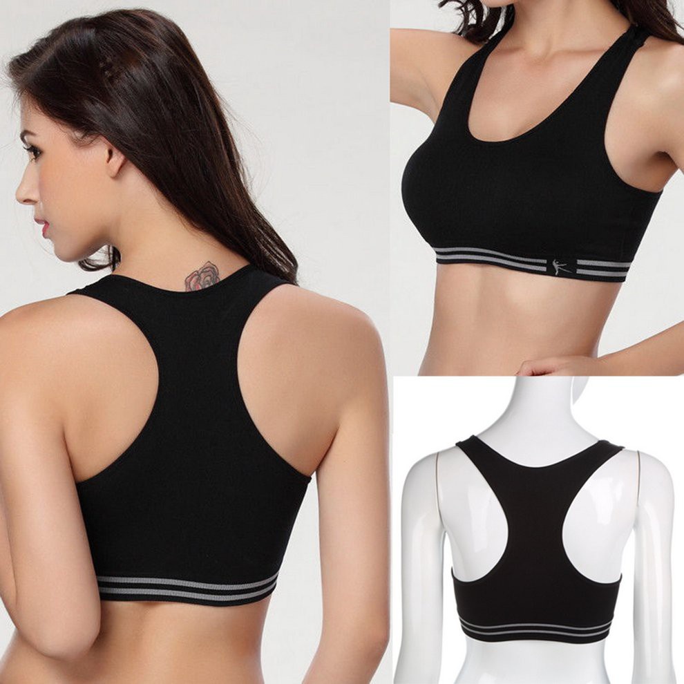 Seamless Sport Bra Running Gym untuk Wanita Rompi Olahraga bh 6605