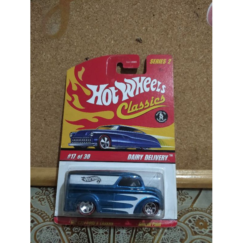 Hot wheels Dairy Delivery blue