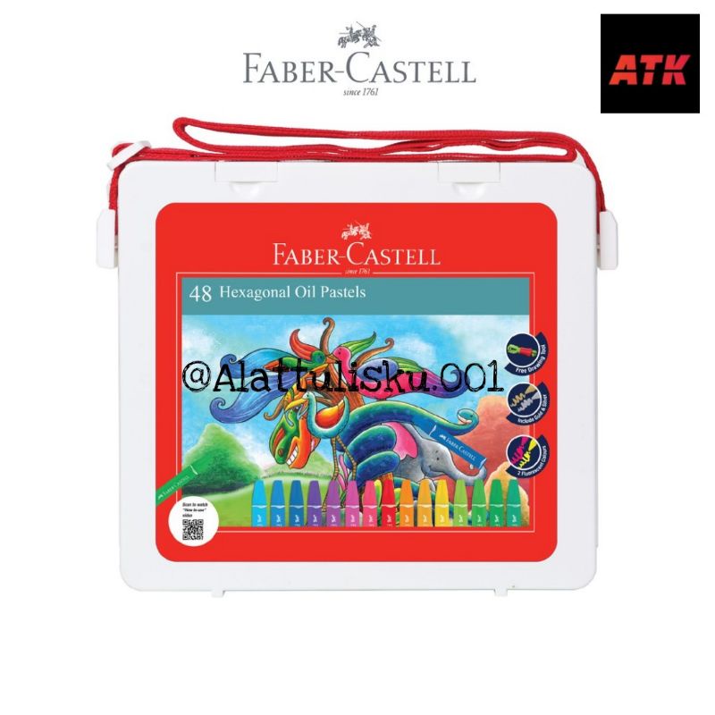 

Faber-Castell Hexagonal Oil Pastel 48