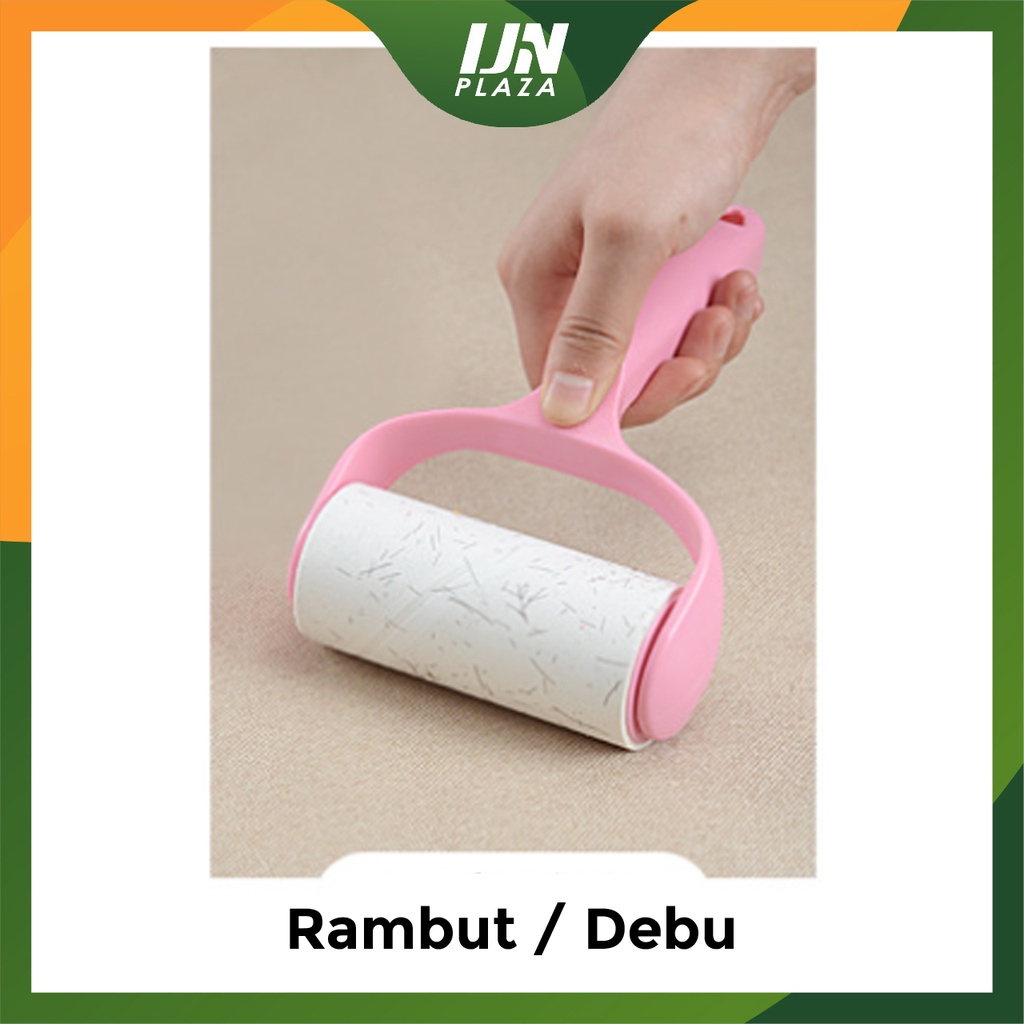 ❤ IJN ❤ Lint Roller Bulu Kucing Pakaian Baju Anjing Besar Refill Rol Roll Halus Debu Hewan Pembersih Sikat Bulu Anabul