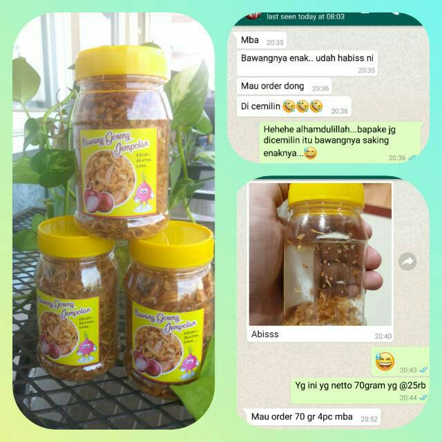 

Bawang goreng jempolan