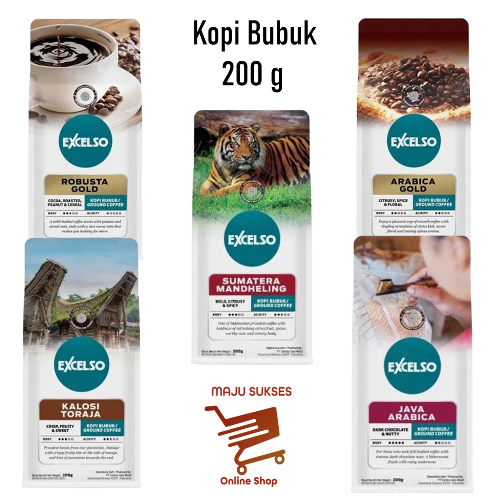 

Excelso Kopi Bubuk 200G
