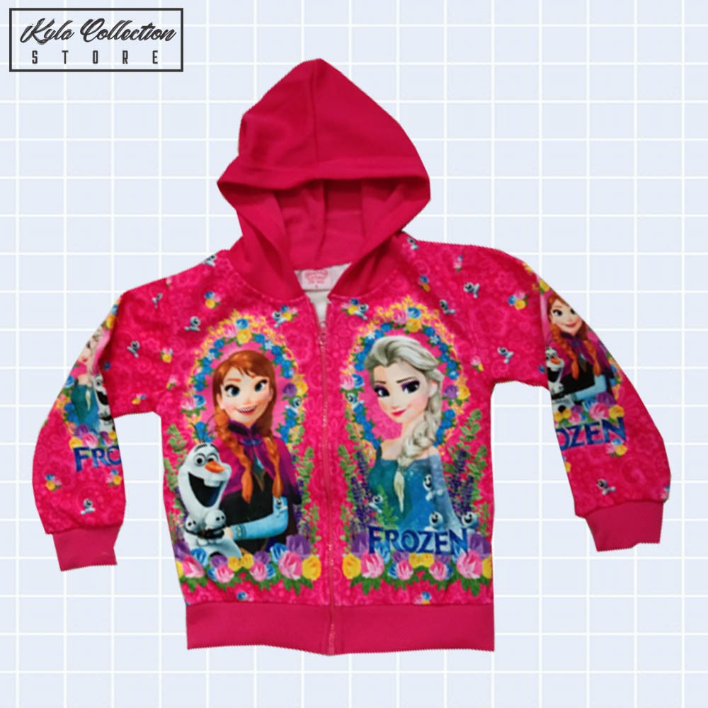 Jaket Anak Perempuan Frozen Jaket Anak Lucu Murah Branded