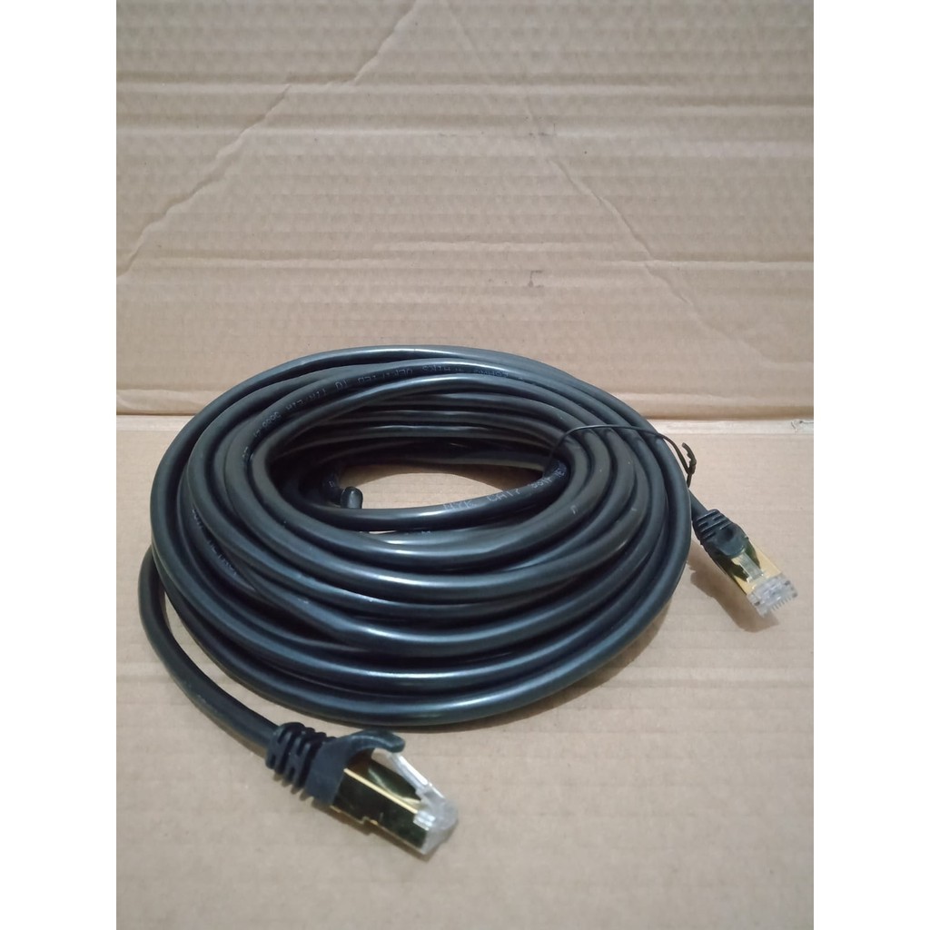 NYK Kabel LAN Cat 7  10Meter SSTP 10Gbps -Kabel internet cat7 10m