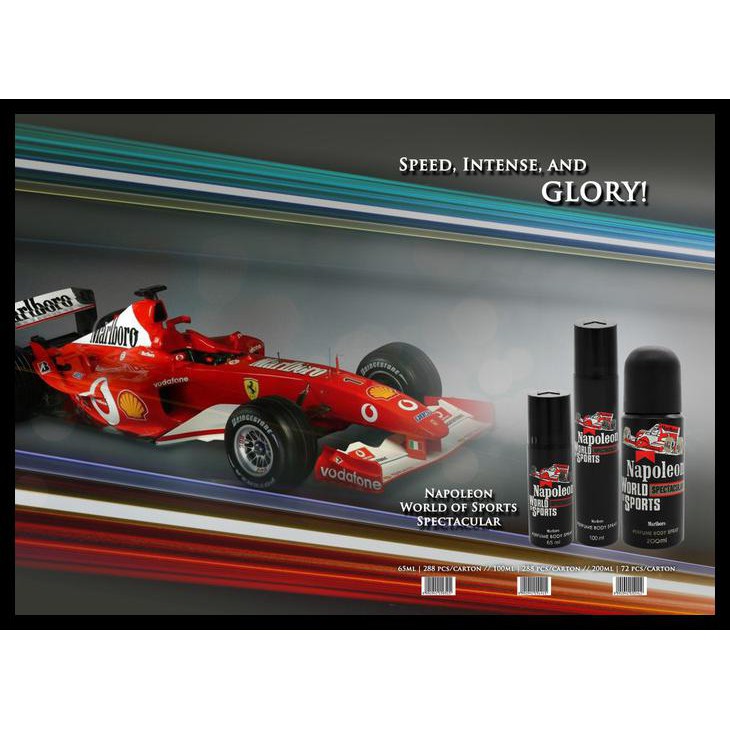 XC39 NAPOLEON MARLBORO (200ML) SPECTACULAR HITAM PARFUM DEODORANT NGBY