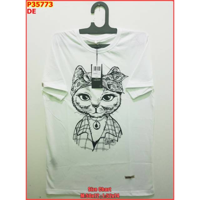 KAOS BM DISTRO ORI PREMIUM VOLCOM P35773