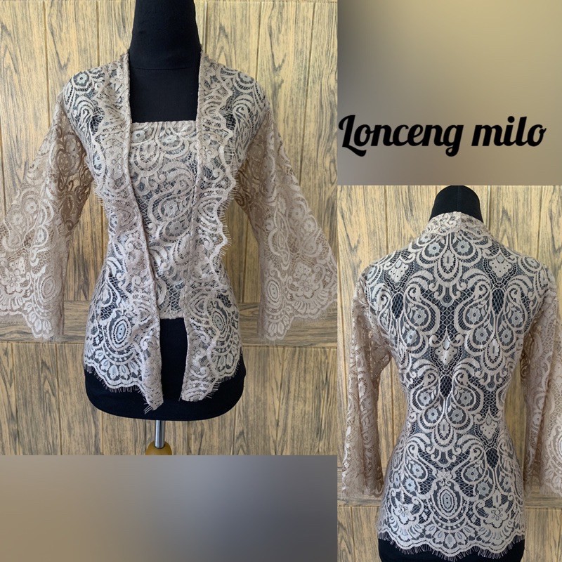 kebaya brokat/kebaya semi prancis/kebaya lonceng