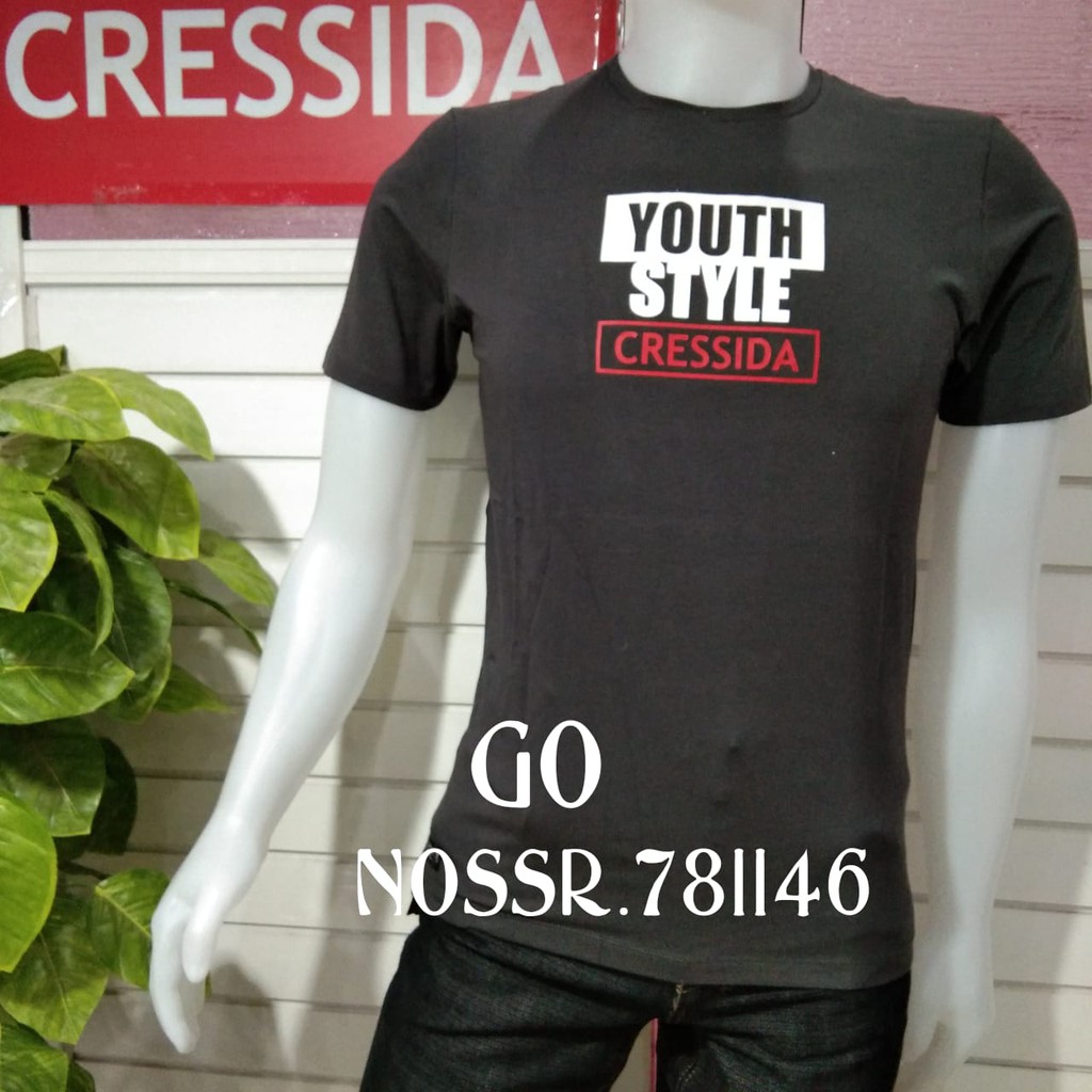 gosCRESSIDA + NOS5 KAOS FASHION 100% ORIGINAL (SLIMFIT)