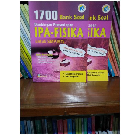 BUKU SOAL ( 1700 BANK SOAL SMP / MTs  IPA-FISIKA - YRAMA WIDYA - TERMURAH