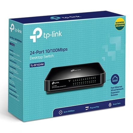 TP-LINK TL-SF1024M 24-Port 10/100M TPLINK Switch Hub 24Port 24 Port