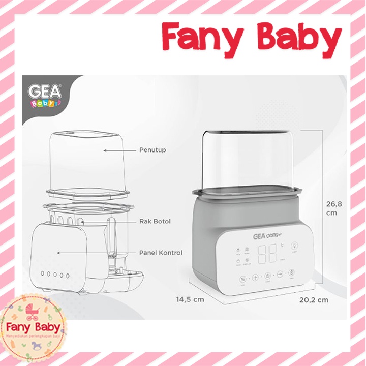 GEA BABY BOTTLE WARMER &amp; STERILIZER