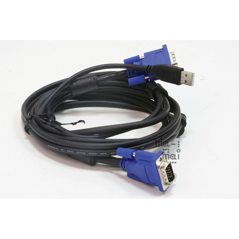 D-Link KVM DKVM-CU5 2 in 1 USB KVM Cable in 5m