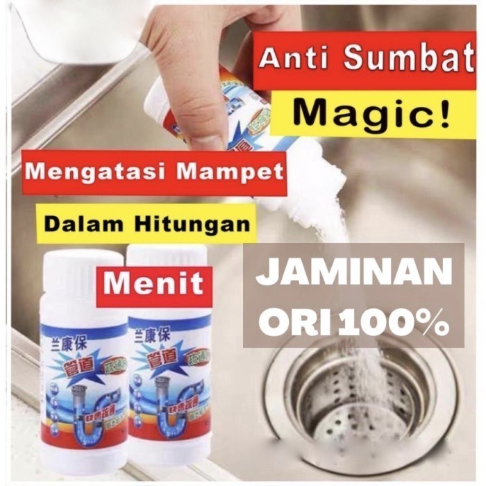 MAGIC CLEAN ATASI SALURAN AIR MAMPET ISI 2 BOTOL