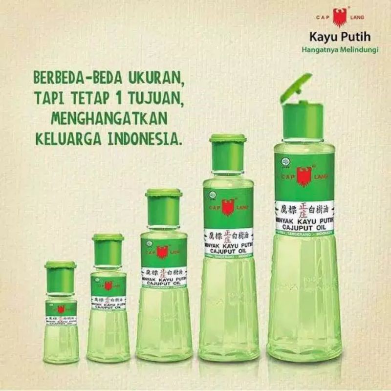 COD - MKP LANG MINYAK KAYU PUTIH CAP LANG 210 ML