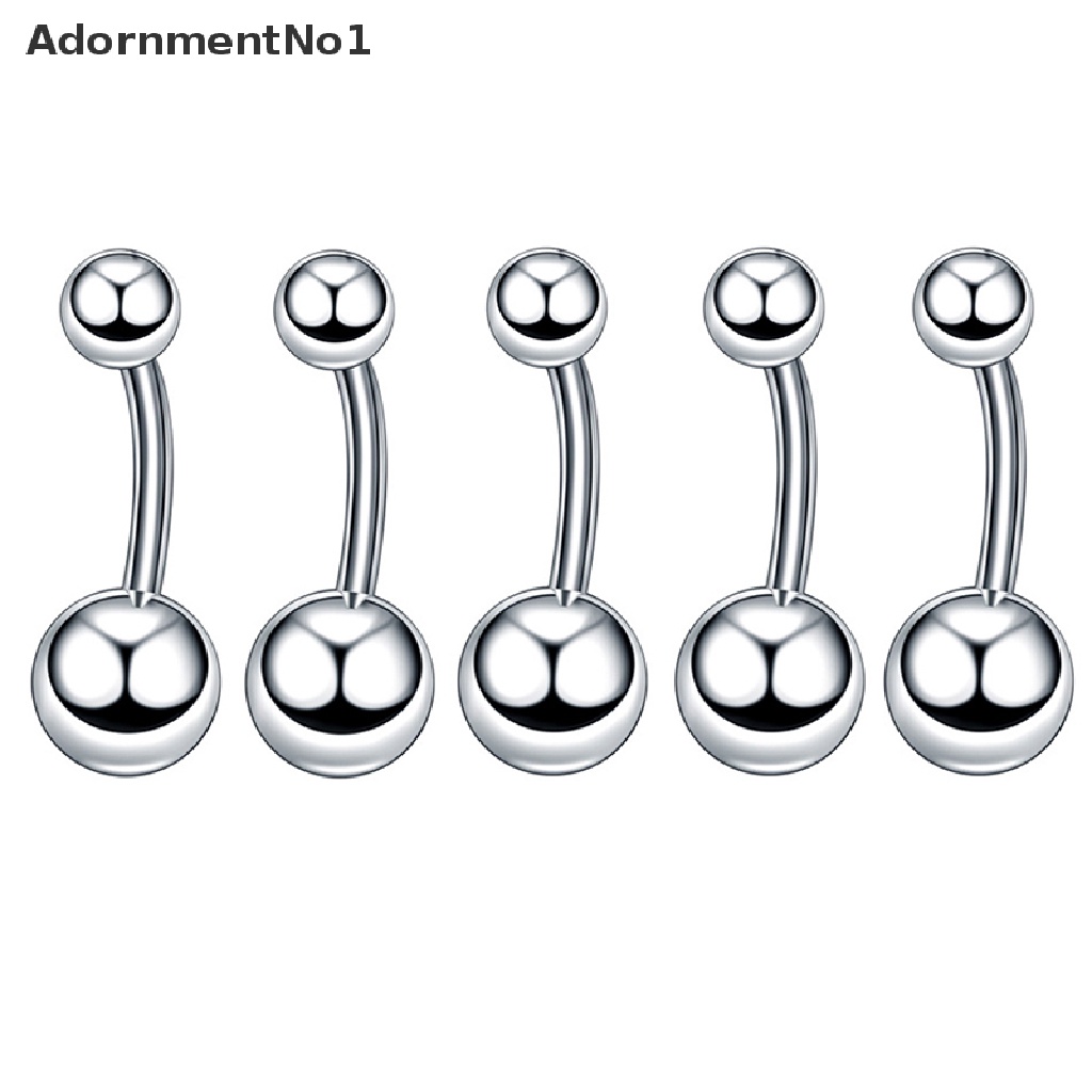 (AdornmentNo1) 60pcs / Set Anting Tindik Hidung / Bibir / Alis / Lidah / Perut / Tubuh Bahan Baja Untuk Perhiasan Wanita