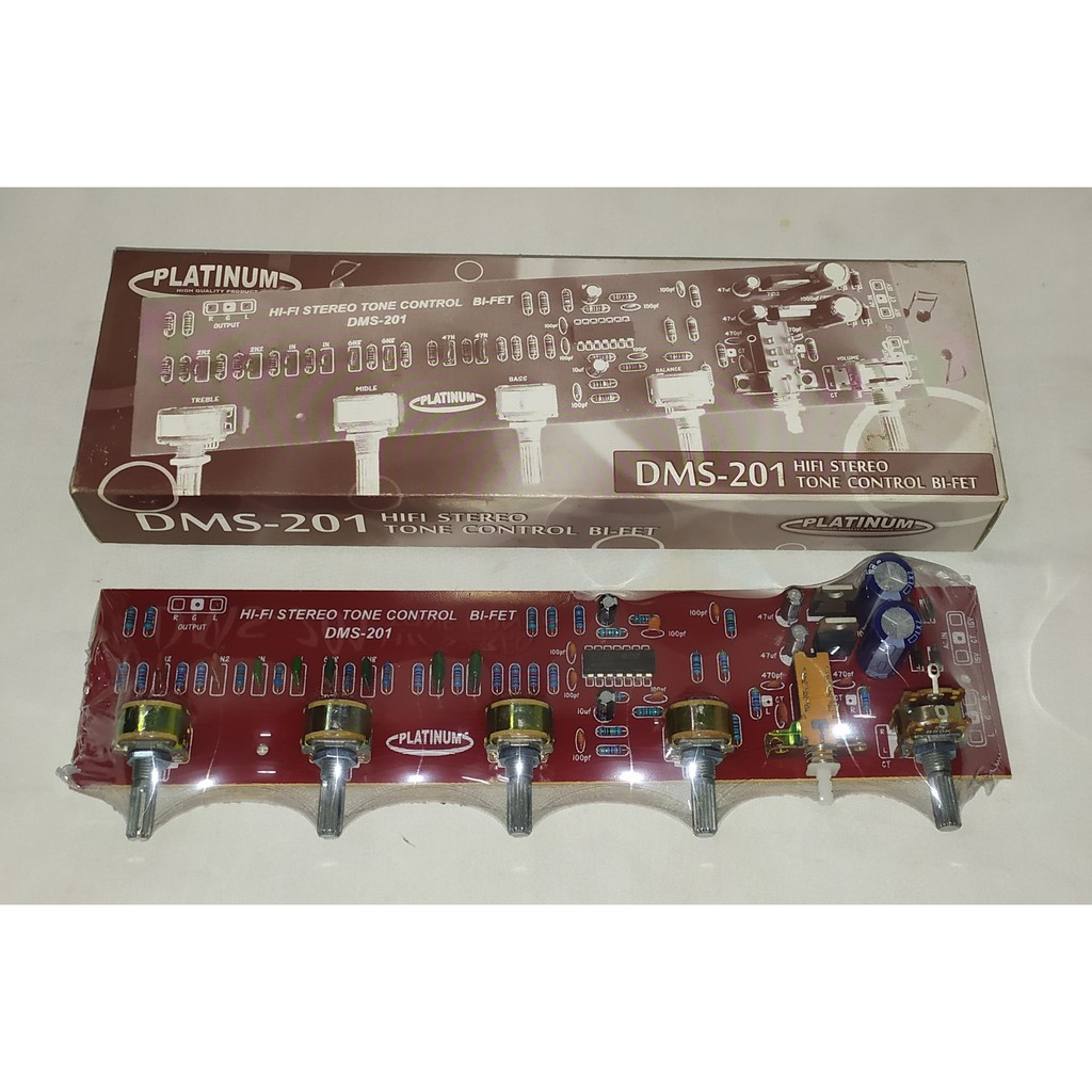 Kit Platinum Kit Tone Control Stereo BI-FET DMS-201 PLATINUM-Type DMS-201