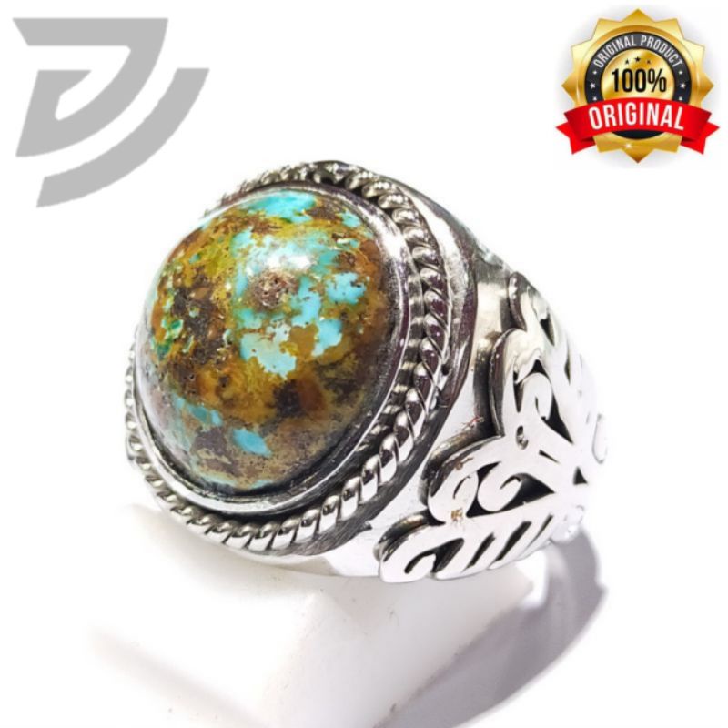 Batu Pirus Persia Asli Natural