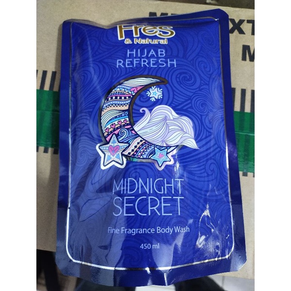 Fresh & Natural hijab 450 ml sabun mandi cair