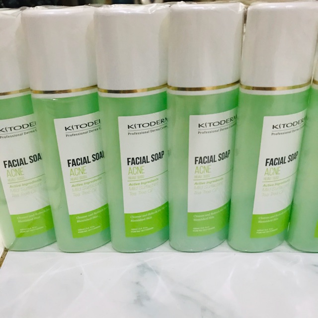 KITODERM FACIAL SOAP ACNE HIJAU SUSU