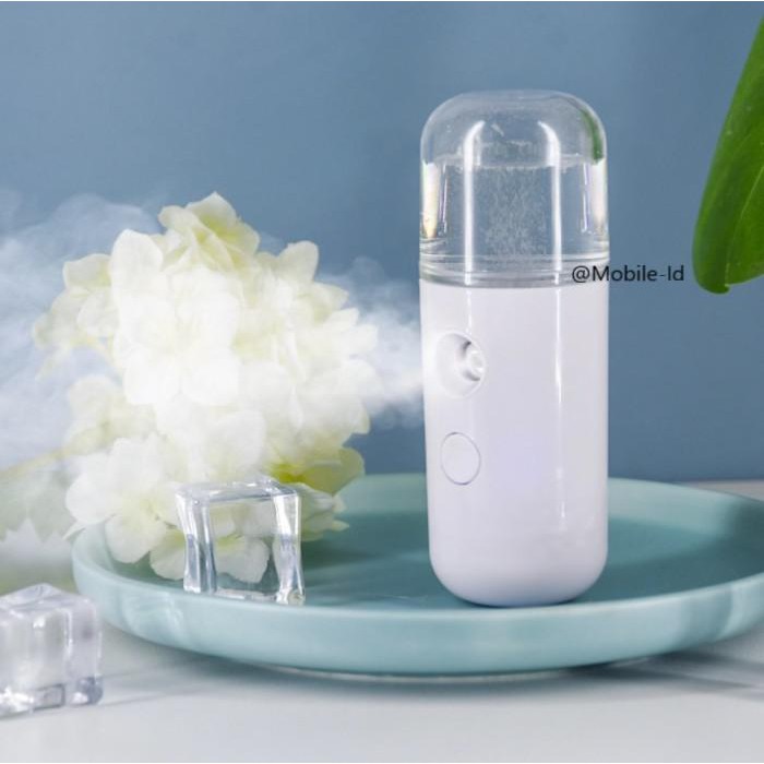 UPGRADED MINI NANO SPRAY, NANO MIST SPRAYER ANTI BOCOR MODEL SEKRUP - MERAH MUDA BEST SELLER